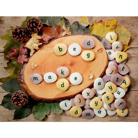 Yellow Door - Alphabet Pebbles  Word-building Set