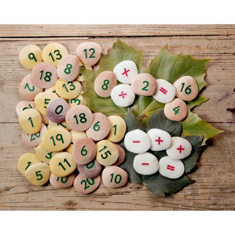 Yellow Door - Number Pebbles  Sum-building Set