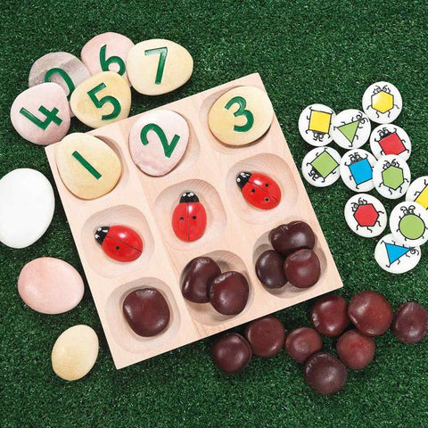 Yellow Door - Natural Sorting Tray