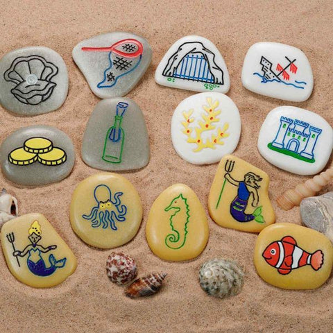 Yellow Door - Story Stones  Under the Sea
