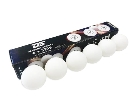 Table Tennis Balls - (Pack of 6)